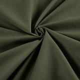 Cotton Polyester Broadcloth Fabric - Solid, 58" Width (1 Yard)