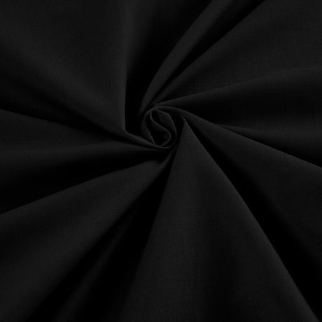Cotton Polyester Broadcloth Fabric - Solid, 58" Width (1 Yard)
