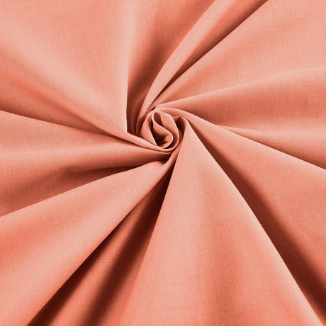 Cotton Polyester Broadcloth Fabric - Solid, 58" Width (1 Yard)
