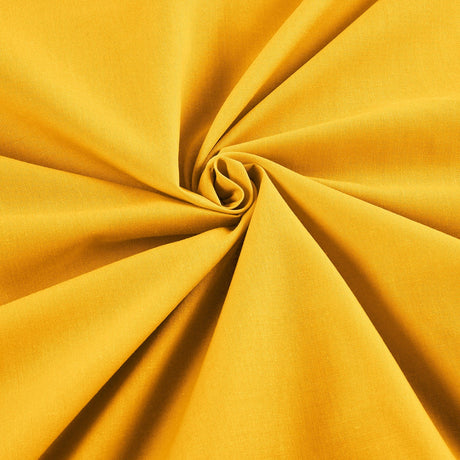 Cotton Polyester Broadcloth Fabric - Solid, 58" Width (1 Yard)