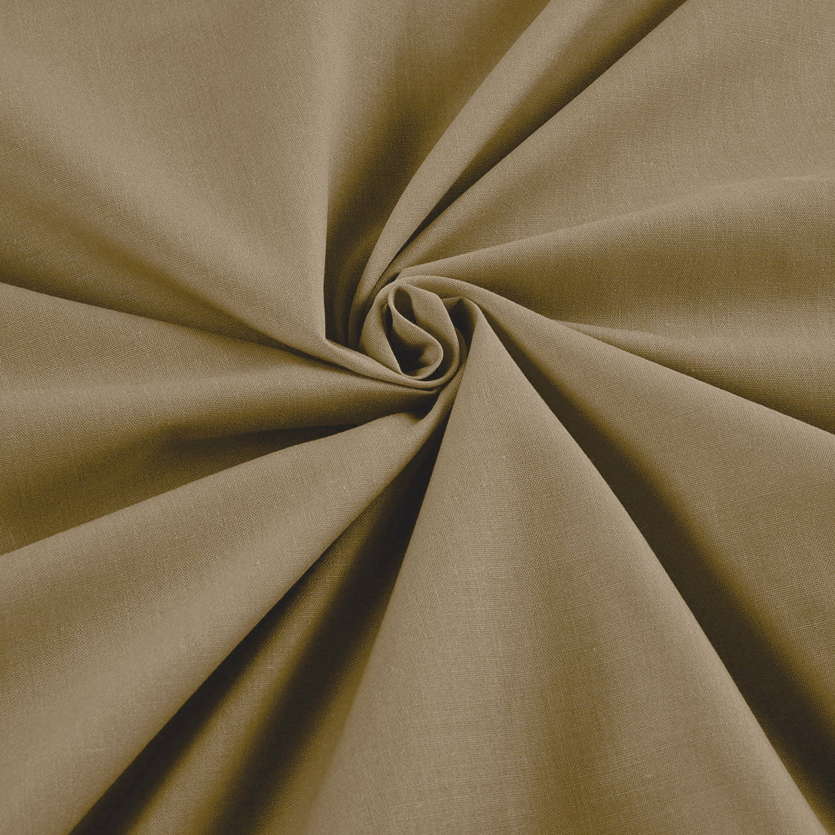 Cotton Polyester Broadcloth Fabric - Solid, 58" Width (1 Yard)