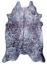 Vegan Metallic Shiny Glow Faux Hide Area Rug/Carpet