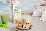 Non Dairy Oat Beverage Smooth Creamy Vegan Milk Alternative