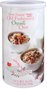 Trader Joe’s Oven Toasted Old Fashioned Organic Oats/18 Oz