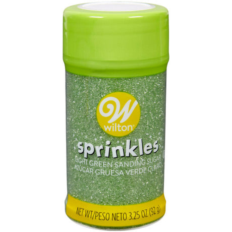 Wilton Light Green Sugar, 3.25 oz.