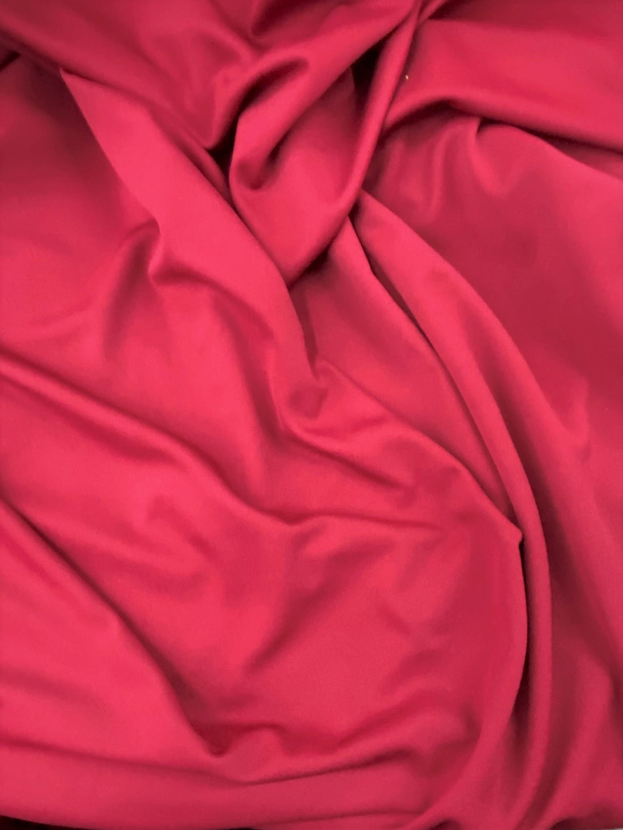 Cranberry Scuba Polyester Fabric - Cranberry, Knit, 59"-60" Width