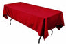 Polyester Rectangular Tablecloth 60x144 Inch – Durable Reusable Table Linen for Weddings, Parties, Banquets & Events