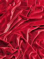 Cranberry Stretch Velvet Fabric - Cranberry, 58"-60" Width (1 Yard)