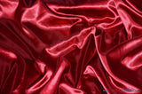 Silky Soft Medium Satin Polyester Fabric - Solid, 58/60" Width (70 Yard Bolt)