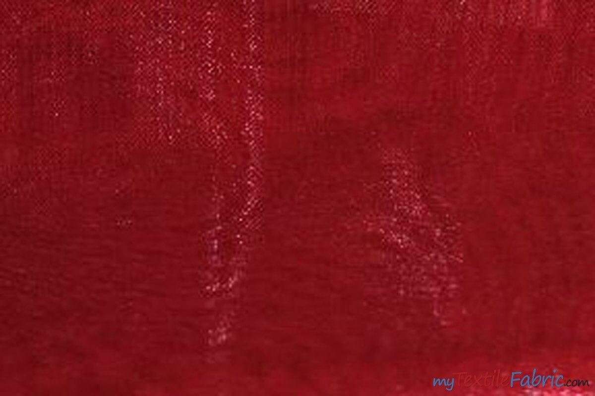 Crystal Organza Polyester Fabric - Sparkle Sheer, 58/60" Width, Yards & Bolts (1 Yard)
