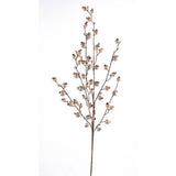 30” Mini Cream Pomegranate Christmas Tree Sprays (Weather Resistant)