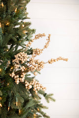 18 Inch Cream Dew Berry Christmas Spray