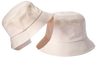 Bucket Hats Cotton Fabric - Cream, 56-58CM Head Size (1 Piece)