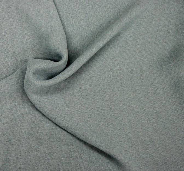 1 Yard Blue Crepe Caterina Fabric Lightweight 58/60 Inche Wide