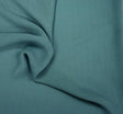 Crepe Caterina Teal 100 Percent Polyester Fabric - Teal, Solid, 58/60" Width (1 Yard)