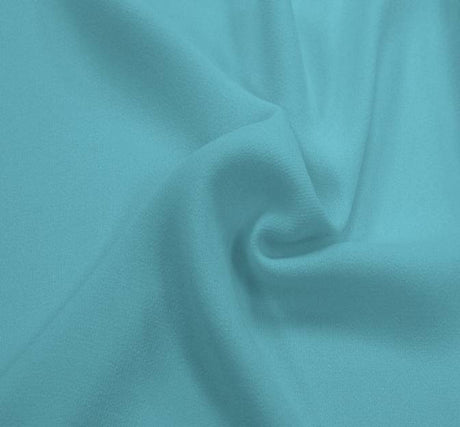Crepe Ellisa Ice Polyester Fabric - Ice, 58/60" Width (1 Yard)