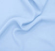 Crepe Ellisa 100 Percent Polyester Fabric - Pale Blue, 58/60" Width (1 Yard)