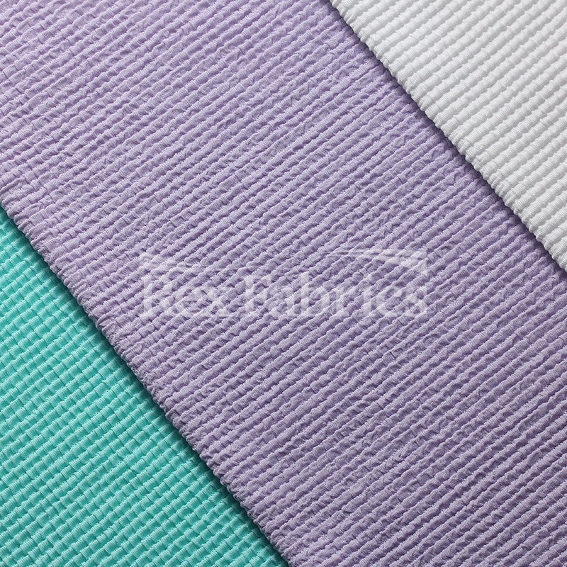 Crinkle Texture Nylon Spandex Fabric - Multiple Colors, Crinkle Texture, 58/60" Width, 260 GSM (1 Yard)