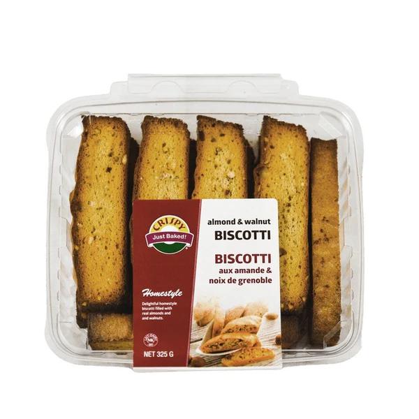 Crispy Almond & Walnut Biscotti