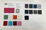 Crocodile Marine Vinyl Faux Leather Fabric - Two Tone Skin Texture, 54" Width (1 Yard)