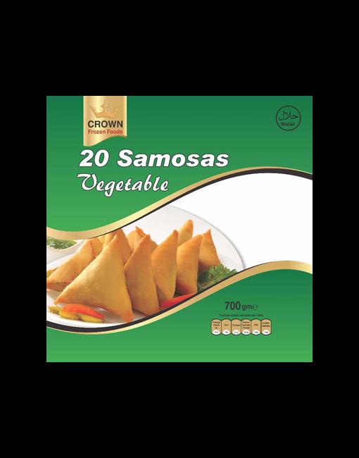 Crown Farms 20 Vegetable Samosa