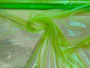 Crush Iridescent Organza Nylon Acrylic Fabric - Iridescent, 44/45" Width (1 Yard)