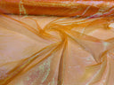 Crush Iridescent Organza Nylon Acrylic Fabric - Iridescent, 44/45" Width (1 Yard)