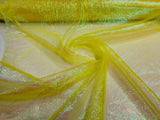 Crush Iridescent Organza Nylon Acrylic Fabric - Iridescent, 44/45" Width (1 Yard)
