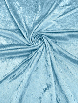 Crush Stretch Panne Velvet Fabric - 58" Width, Crushed Texture, Stretch Knit Back (1 Yard)