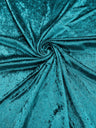 Crush Stretch Panne Velvet Fabric - 58" Width, Crushed Texture, Stretch Knit Back (1 Yard)