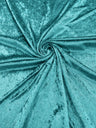 Crush Stretch Panne Velvet Fabric - 58" Width, Crushed Texture, Stretch Knit Back (1 Yard)