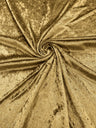 Crush Stretch Panne Velvet Fabric - 58" Width, Crushed Texture, Stretch Knit Back (1 Yard)