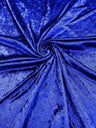 Crush Stretch Panne Velvet Fabric - 58" Width, Crushed Texture, Stretch Knit Back (1 Yard)