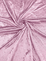 Crush Stretch Panne Velvet Fabric - 58" Width, Crushed Texture, Stretch Knit Back (1 Yard)
