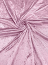 Crush Stretch Panne Velvet Fabric - 58" Width, Crushed Texture, Stretch Knit Back (1 Yard)