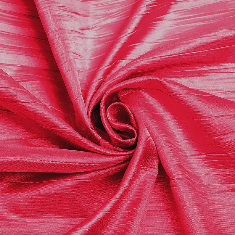 Crushed Taffeta Stretch Taffeta Fabric - Solid, 58" Width (1 Yard)