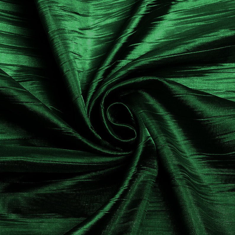 Crushed Taffeta Stretch Taffeta Fabric - Solid, 58" Width (1 Yard)