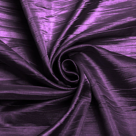 Crushed Taffeta Stretch Taffeta Fabric - Solid, 58" Width (1 Yard)