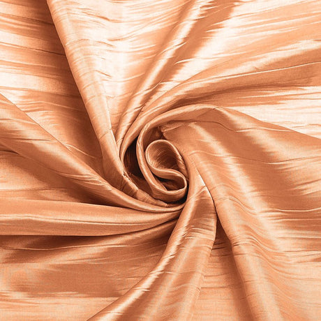 Crushed Taffeta Stretch Taffeta Fabric - Solid, 58" Width (1 Yard)