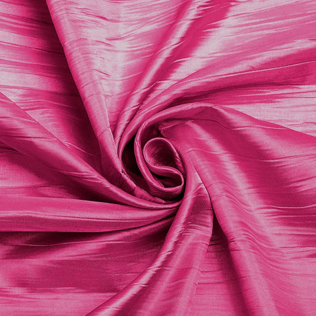 Crushed Taffeta Stretch Taffeta Fabric - Solid, 58" Width (1 Yard)