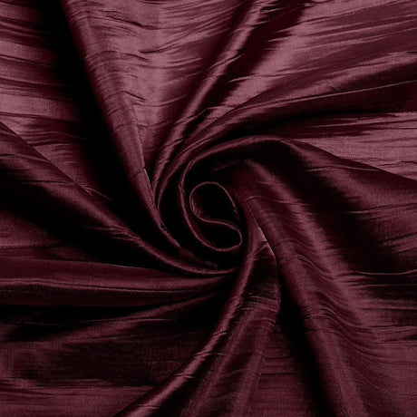Crushed Taffeta Stretch Taffeta Fabric - Solid, 58" Width (1 Yard)