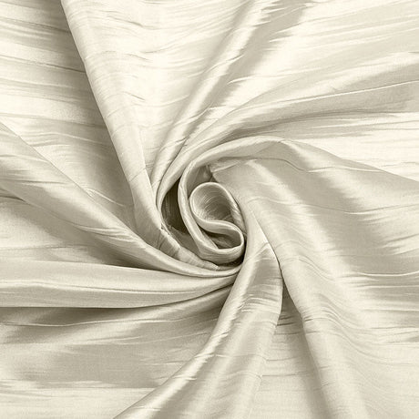 Crushed Taffeta Stretch Taffeta Fabric - Solid, 58" Width (1 Yard)