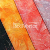 Crushed Tie Dye Velvet Polyester Spandex Velvet Fabric - Assorted Colors, Crushed Tie-Dye, 58/60" Width (1 Yard)