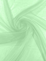 Crystal Organza Nylon Polyester Fabric - Sheer, Lightweight, 59/60" Width (1 Yard)