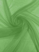 Crystal Organza Nylon Polyester Fabric - Sheer, Lightweight, 59/60" Width (1 Yard)