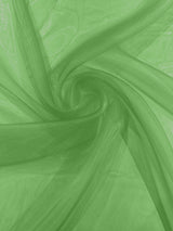 Crystal Organza Nylon Polyester Fabric - Sheer, Lightweight, 59/60" Width (1 Yard)