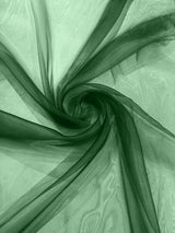 Crystal Organza Nylon Polyester Fabric - Sheer, Lightweight, 59/60" Width (1 Yard)