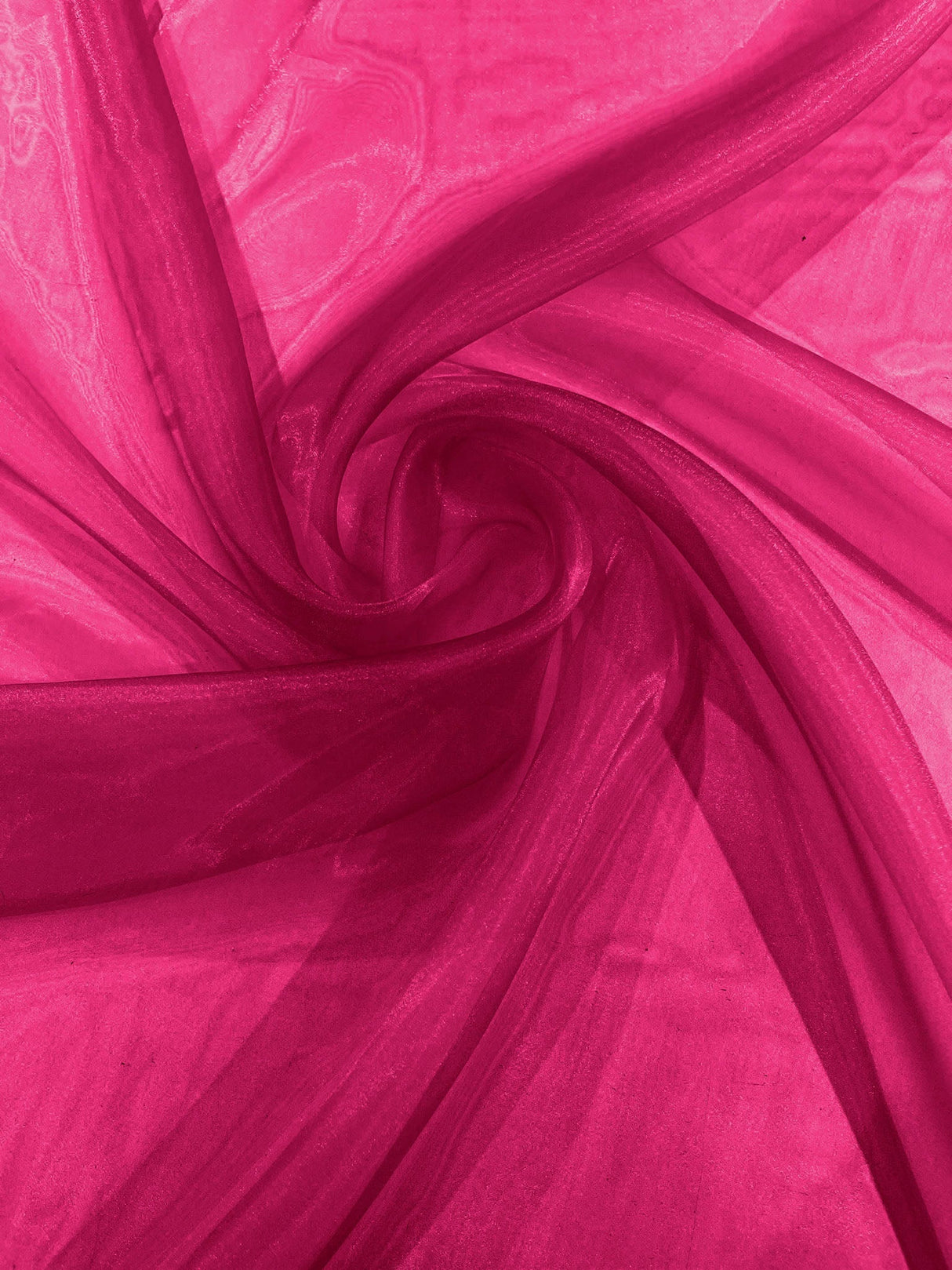 Crystal Organza Nylon Polyester Fabric - Sheer, Lightweight, 59/60" Width (1 Yard)