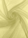 Crystal Organza Nylon Polyester Fabric - Sheer, Lightweight, 59/60" Width (1 Yard)
