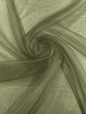 Crystal Organza Nylon Polyester Fabric - Sheer, Lightweight, 59/60" Width (1 Yard)